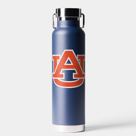 Auburn University Auburn UA Logo Waterfles (Voorkant)