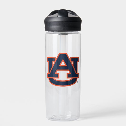Auburn University Auburn UA Logo Waterfles (Voorkant)