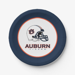Auburn University   Football van Auburn Papieren Bordje