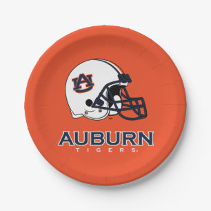Auburn University   Football van Auburn Papieren Bordje