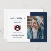 Auburn University | Future Auburn Afstudeerder Aankondigingskaart (Voorkant / Achterkant)