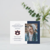 Auburn University | Future Auburn Afstudeerder Aankondigingskaart (Staand voorkant)