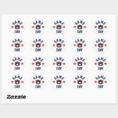 Auburn University Game Day Ronde Sticker (Vel)