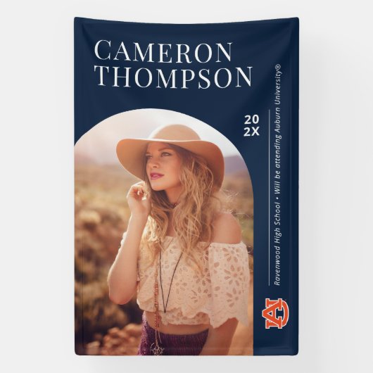 Auburn University | Toekomstig Afstudeerder Spandoek (Verticaal)