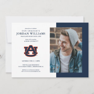 Auburn University Toekomstige Auburn afgestudeer Aankondiging
