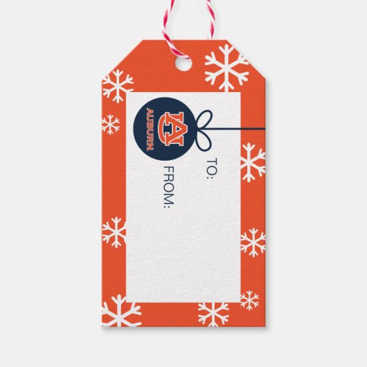 Auburn University | Vakantie Cadeaulabel (Voorkant)