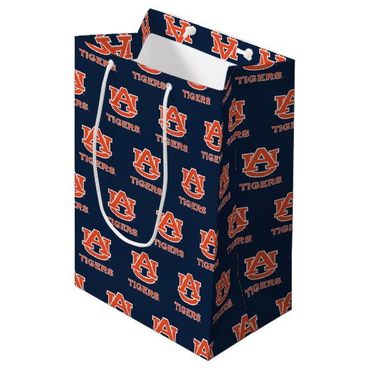 Auburn University | Vakantie Medium Cadeauzakje (Voorkant Gekanteld)