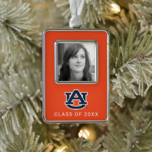 Auburn University   Vakantie Verzilverd Kader Ornament