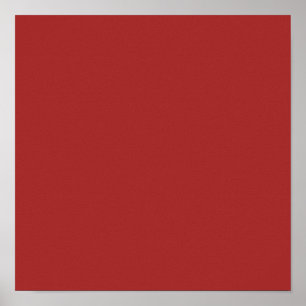Auburn (vaste kleur) poster