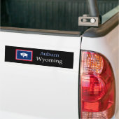 Auburn Wyoming Bumpersticker (Op Truck)