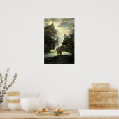 Aucassin Seeks voor Nicolette door Maxfield Parris Poster (Keuken)