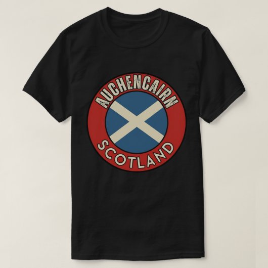 Auchencairn, Schotland T-shirt (Design voorkant)