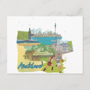 Auckland Briefkaart