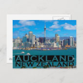 Auckland Briefkaart (Voorkant / Achterkant)
