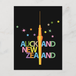 Auckland City Nieuw-Zeeland Briefkaart
