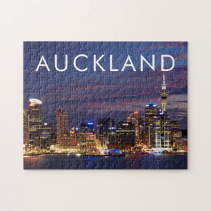 Auckland City Silhouet Legpuzzel