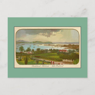  Auckland Harbour Nieuw-Zeeland Briefkaart