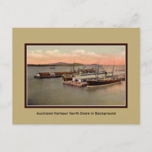 Auckland Harbour, Noordkust Briefkaart