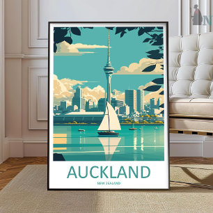 Auckland Impression sur toile Art mural Auckland A