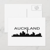 Auckland in Silhouette Briefkaart (Voorkant / Achterkant)