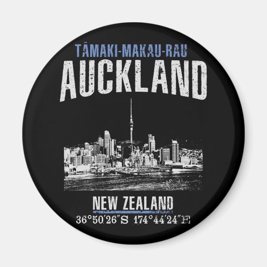 Auckland Magneet (Voorkant)