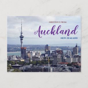 Auckland Nieuw-Zeeland Schitterende Ansichtkaart Briefkaart