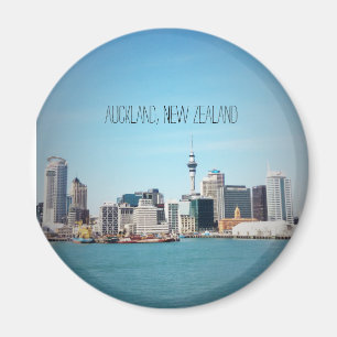 Auckland, Nieuw-Zeelandse skyline Magneet