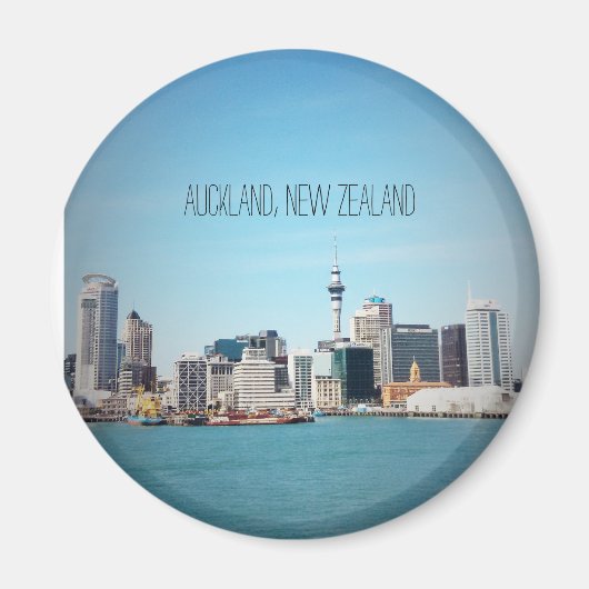 Auckland, Nieuw-Zeelandse skyline Magneet (Voorkant)