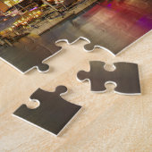 Auckland Night Skyline Legpuzzel (Zijkant)