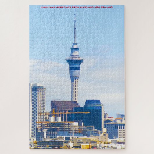 Auckland Nouvelle-Zélande Jigsaw Puzzle (Vertical)