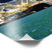 Auckland Skyline Foto Afdruk (Hoek)