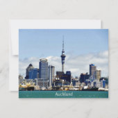 Auckland Skyline Kaart (Voorkant)