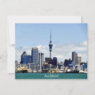 Auckland Skyline Kaart