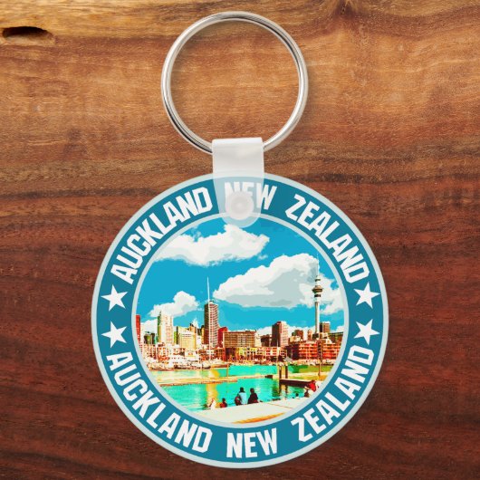 Auckland Sleutelhanger (Voorkant)