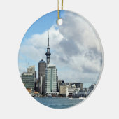 Auckland stadsgezicht keramisch ornament (Links)