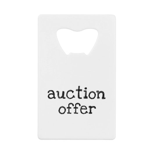 Auction (Devant)