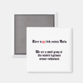 Aucun aimant mafieux (Recto/Verso)