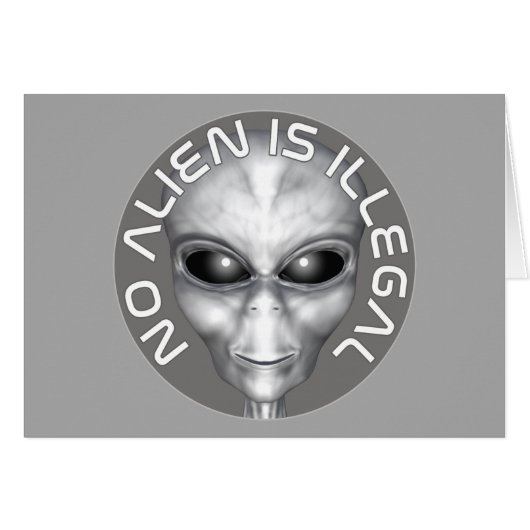 Aucun Alien N'Est Illégal (Devant Horizontal)