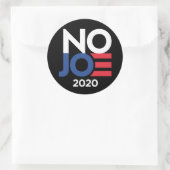 AUCUN autocollant rond JOE 3" (Sac)