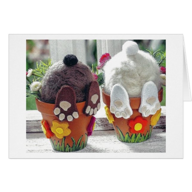 **AUCUN BUTTS À CE SUJET** HAPPY EASTER (Devant horizontal)