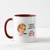 Aucun café pourtant… tasse (Gauche)