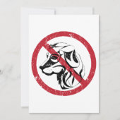 Aucun chien n'a droit à des invitations (Devant)