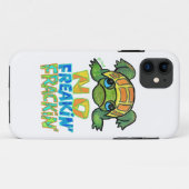 Aucun coque iphone de tortue de Fracking (Dos (Horizontal))