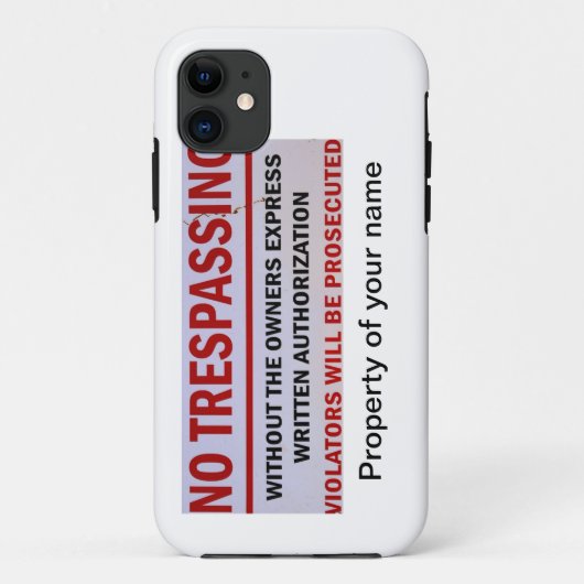 aucun coque personnalisé (Dos)