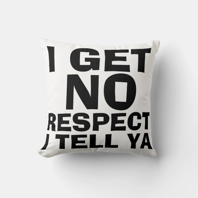 AUCUN COUSSIN DE RESPECT (Recto)