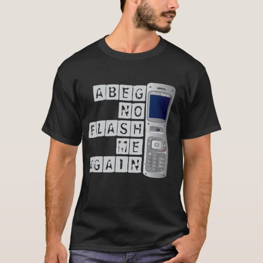 Aucun éclair j'encore T-shirt (Devant)