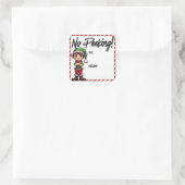 Aucun Étiquette de Noël Elf de Pékin Rouge (Sac)