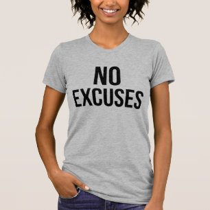 Aucun Excusez T-Shirt Tumblr