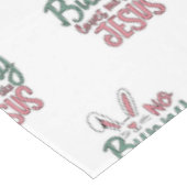 Aucun lapin ne m'aime comme Jésus Pâques Nappe de (Angle)