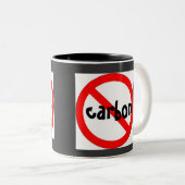 Aucun MUG carbone (Devant droit)
